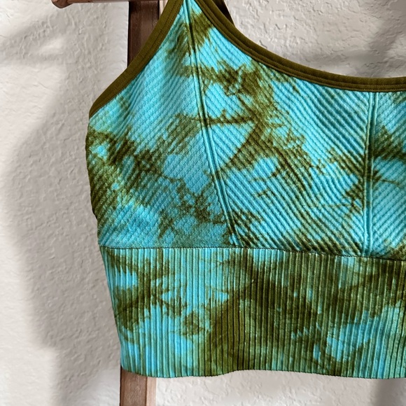 PINK Victorias Secret Seamless Lightly Line Tye Dye Sports Bra Sz: XXL NWT - Picture 6 of 11